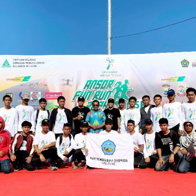 Ponpes Al-Junaidiyah Biru Ikut Dalam Ansor Fun Run 2024