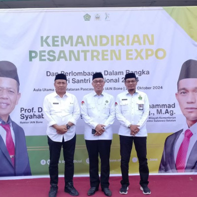 Tiga Kakankemenag Kunjungi Lokasi Expo Kemandirian Pesantren