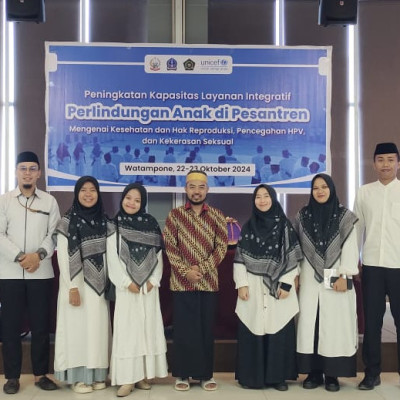 Al-Ikhlas Ujung Islamic Boarding School Delegation at the Child-Friendly Education Forum