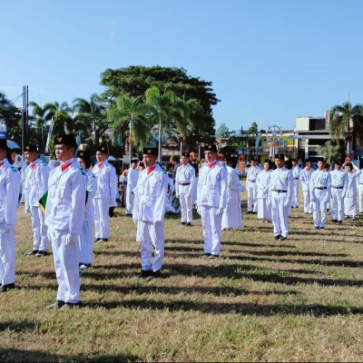 Santri As’adiyah Galung Beru Tampil Perdana sebagai Petugas Apel Peringatan Hari Santri Nasional 2024