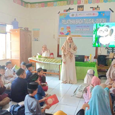 Sesi Kedua Pelatihan BTQ MIN 8 Bone: Pentingnya Qalqalah dalam Bacaan Al-Qur'an