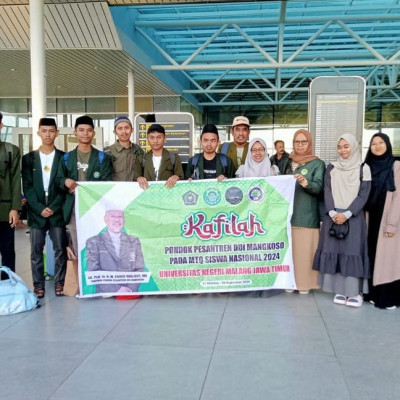 Sebanyak 8 Santri Pondok Pesantren DDI Mangkoso Ikuti MTQ-Siswa Nasional di Malang-Jawa Timur