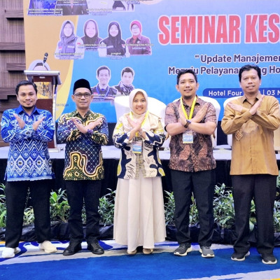 Narasumber pada Seminar Kesehatan Haji, HM. Tonang Harap Istithaah Jemaah Mendapat Perhatian Serius