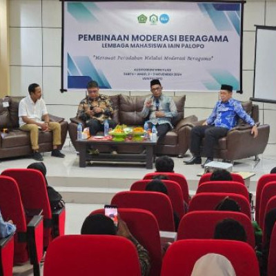 Muh. Tonang Harap Mahasiswa Palopo Jadi Pioneer Moderasi Beragama Dalam Merawat Peradaban