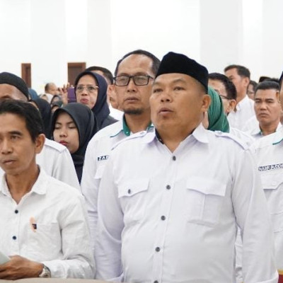 Tingkatkan Kompetensi, 54 Guru MTsN Gowa Ikuti Seminar Nasional