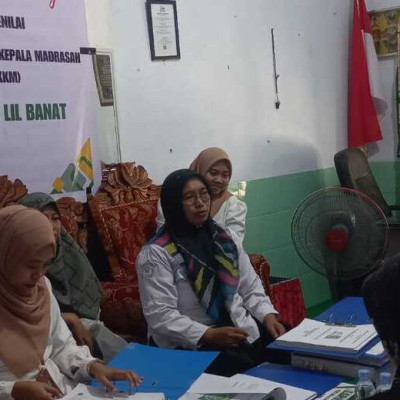 PKKM di MTs DDI Lil Banat Parepare, Tim Penilai Apresiasi Kinerja Kepala Madrasah