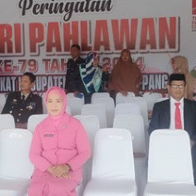 Upacara Hari Pahlawan ke-79 di SKPD Sidrap, Kepala Seksi PHU Kemenag Sidrap Turut Hadir