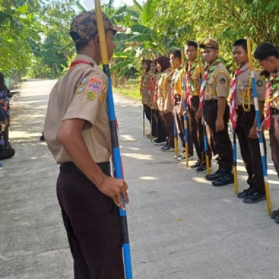 MAN Sidrap Ikuti Kegiatan Latihan Gabungan Pramuka Sekolah se-Kabupaten Sidenreng Rappang dan Pinrang