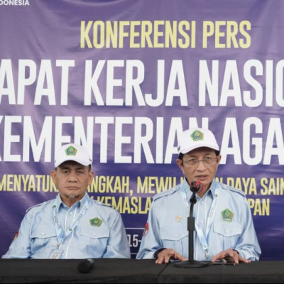 Gelar Rakernas, Menag: Peras Otak, Berikan Solusi Terbaik Bagi Umat