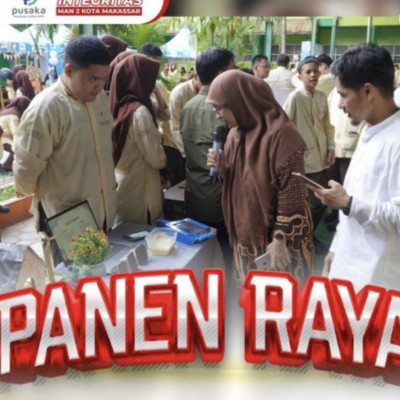 MAN 2 Kota Makassar Gelar Pameran Karya P5RA dan Market Day