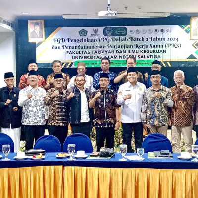 Penandatanganan PKS antara Baznas Kabupaten Barru dan LPTK UIN Salatiga untuk PPG PAI Batch 2 Tahun 2024