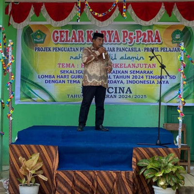 MTs Cina Gelar Karya P5-P2RA Bertema Hidup Berkelanjutan