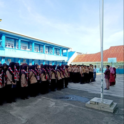 Asesmen Sumatif Semester Ganjil 2024/2025, Kepala MA Al-Junaidiyah Biru Beri Pengarahan