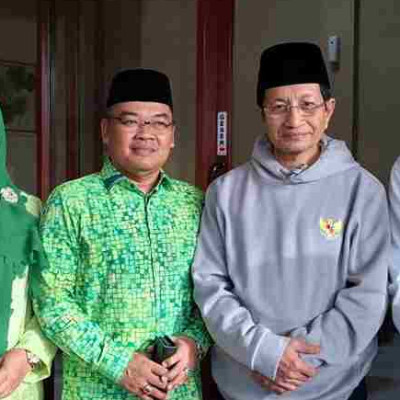 Pj. Bupati Pinrang, Ahmadi Akil, Sambut Menteri Agama RI di Pinrang