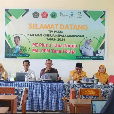 MI Muhammadiyah Plus 1 Tana Toraja Disambangi Tim Penilaian Kinerja Kepala Madrasah (PKKM)