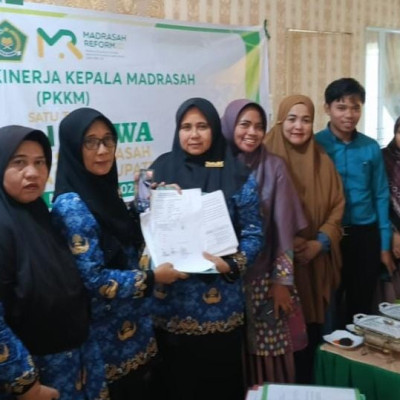 MIN 1 Gowa Terima Kunjungan 2 Tim Penilai Kinerja Kepala Madrasah