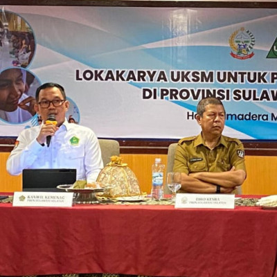 Kabid Penmad Dukung Program Aksi Bergizi Pada Siswa Madrasah di Sulawesi Selatan