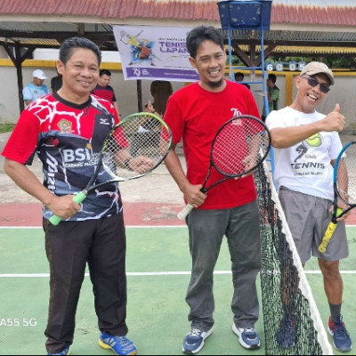 Awali Rangkaian Kegiatan HAB 79, Kemenag Palopo Gelar Pertandingan Tenis Lapangan.