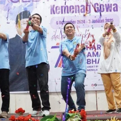 Semarak, Launching Gebyar HAB ke 79 Kemenag Gowa