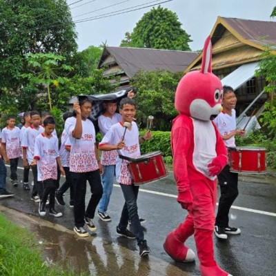 Sambut HAB dan Milad Muhammadiyah MTsM Kaluarrang Gelar Porseni