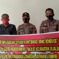 Cegah Covid-19 dan Tindak Kriminal, KUA Pallangga Terima Kunjungan Kapolsek