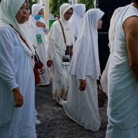 Jelang Keberangkatan, JCH Kota Parepare Dibekali Pemantapan Praktek Manasik Haji