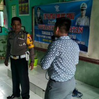 Sat Lantas Polres Sinjai Sosialisasi Keselamatan Berlalu Lintas di Madrasah Aliyah Negeri  1 Sinjai 