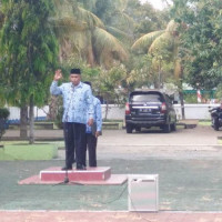 Pada Upacara Hari Kesaktian Pancasila, Kasubag TU Ajak Warga Kemenag Ringankan Beban Korban Bencana 