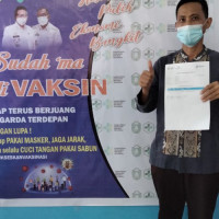 Penzawa Pimpin Kelompok Vaksinasi Terakhir Pegawai Kemenag Kota Parepare