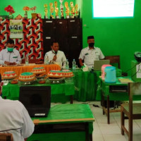 H. Irman Beri Motivasi Pada Kunjungan Perdananya Di MTsN 4 Enrekang