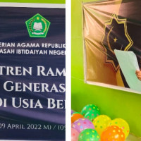 Hari Terkahir Pesantren Ramadhan, MIN 3 Sinjai Gelar Lomba Ceramah