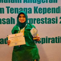 Kamad MIN 3 Sinjai Kantongi Juara Harapan 2  Tingkat Nasional Anugerah Gupres 2021