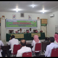 Kemenag Sinjai  Gelar Rapat Evaluasi Kinerja Triwulan IV Dan Persiapan HAB Ke 76 Tingkat Kab.Sinjai