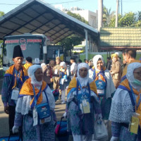 Kloter 2 Embarkasi Makassar Pagi Ini Tiba di Asrama Haji Sudiang