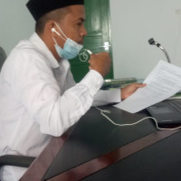 Peserta Dari Kemenag Luwu Didaulat Baca Doa Pada Pembukaan PJJ BDK Makassar