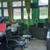 Kamad MIN 7 Bulukumba, Gelar Rapat Pembagian Tugas, Safari Ramadhan dan Persiapan UM Tahun 2022.