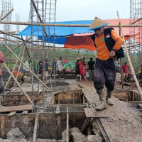 Penyuluh Agama Andil Dalam Pembangunan Mesjid Hidayatulmuttakin Balakia Kec.Sinjai Barat