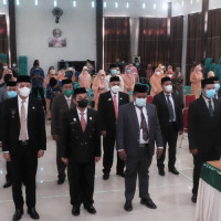 Kakankemenag Gowa Lantik 16 Pejabat Administrasi dan Fungsional