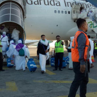 Akhiri Embarkasi Makassar, PPIH berangkatkan Kloter Pamungkas