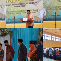 MTQ X Tingkat Kabupaten Tana Toraja Resmi Ditutup, Kecamatan Makale Pertahankan Juara Umum