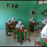 Ujian Madrasah MA DDI Lil-Banat Ujung Lare' Parepare, Ketat Prokes