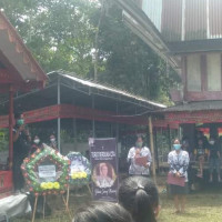 Wujud Toleransi dan Moderasi Beragama, Guru MTsN 1 Tana Toraja Ikuti Upacara PGRI Pemakaman Guru Kristen di Makale