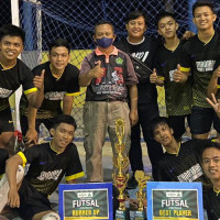 Ivan Siswa MAN 1 Sinjai Pemain Terbaik Turnamen Futsal GP Ansor