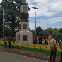 KakanKemenag dan Pengurus DDI Soppeng Kerja Bakti di Monumen DDI, Satu-Satunya di Indonesia