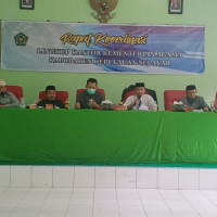 Rapat Koordinasi, Kakan Kemenag Kepulauan Selayar Bahas Beberapa Hal