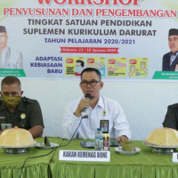 MAN 4 Bone Sosialisasikan Kurikulum Darurat Pandei Covid-19