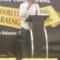 H.Muhammad Afrizal, Baca Doa Pada Seminar Gelar Pahlawan Karaeng Galesong.