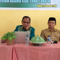 Mantan Kakanwil Kemenag Sulsel Jadi Narasumber, H.Muhammad : SDM Kemenag Tator Butuh Transfer Ilmu