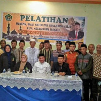 KUA Kecamatan Makale gelar pelatihan Muadzin, Iman dan Khotib