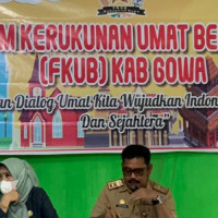 FKUB Gowa Gelar Dialog Keumatan, Kakanmenag Sebut NKRI Sudah Final